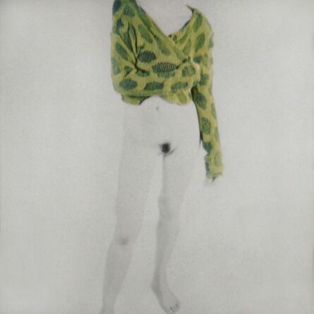 Mira Loew, ‘Female Figure with Green Blouse (Lime Leaves)’, 2014