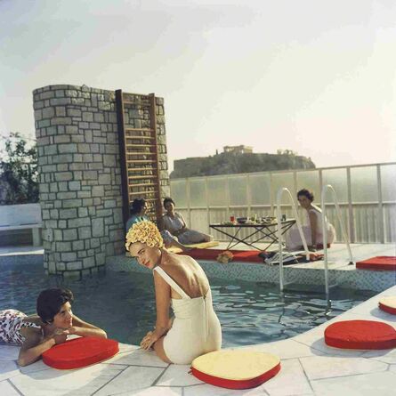 Slim Aarons, ‘Slim Aarons 'Penthouse Pool'’, 1961