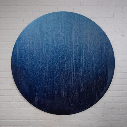 Anthony James, ‘40'' Rain Painting (Aluminium Panel)’, 2023