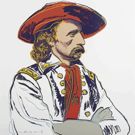 Andy Warhol, ‘General Custer, from Cowboys and Indians’, 1986