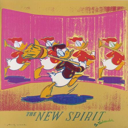 Andy Warhol, ‘The New Spirit (Donald Duck), from: Ads’, 1985