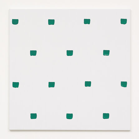 Niele Toroni, ‘Empreintes de pinceau N°50 répétées à intervalles réguliers de 30 cm’, 2005