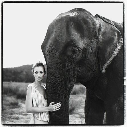 Arthur Elgort, ‘Kate Moss, Nepal, VOGUE UK’, 1994