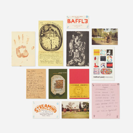 George Herms, ‘Collection of Ephemera’