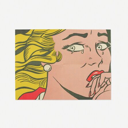 Roy Lichtenstein, ‘Crying Girl (mailer)’, 1963