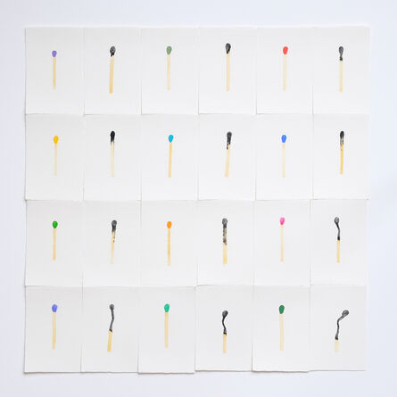 Joseph Ferriso, ‘Matchsticks (8/27/19)’, 2019