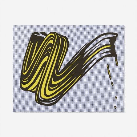 Roy Lichtenstein, ‘Brushstroke’, 1965