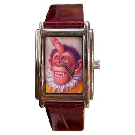 Donald Roller Wilson, ‘Fun Red Modern Contemporary Limited Edition Watch by Donald Roller Wilson’, 20th Century