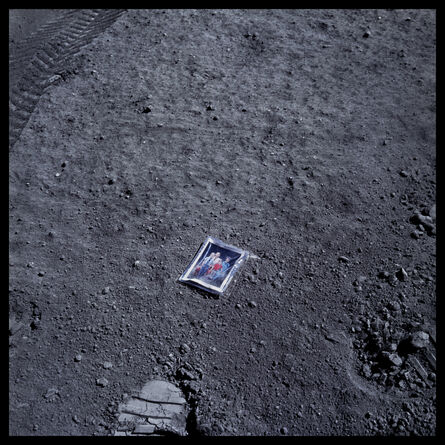 Michael Light, ‘058 Image of Charles Duke's Family on Lunar Surface; Photographed by Charles Duke, Apollo 16, April 16-27, 1972’, 1999
