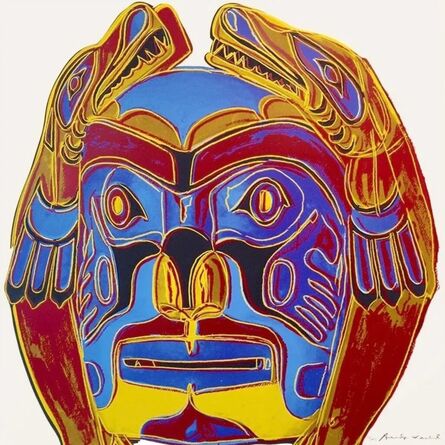 Andy Warhol, ‘Northwest Coast Mask FS II.380’, 1986