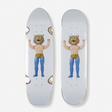 Haroshi, ‘Skateboard decks (two works)’, 2021