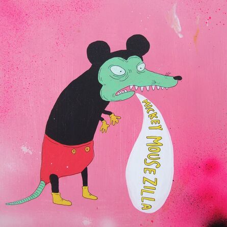 Laurina Paperina, ‘Mickey Mousezilla’, 2008
