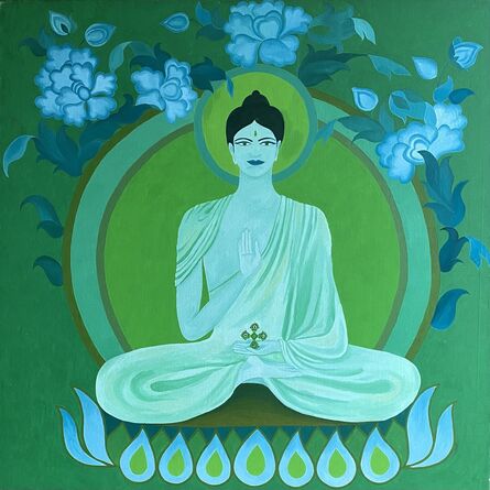 Anna Paparatti, ‘Buddha verde’, 1994