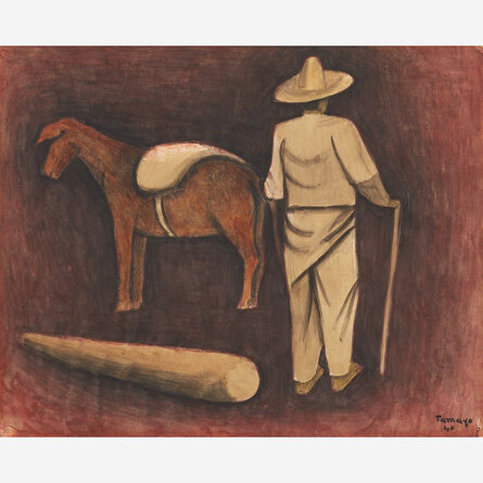 Rufino Tamayo, ‘Hombre con Mula’, 1940