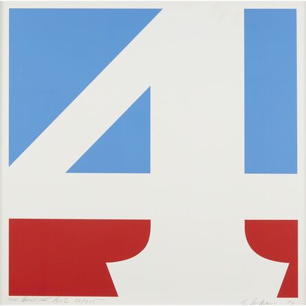 Robert Indiana, ‘The American Four’, 1970