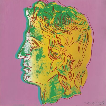 Andy Warhol, ‘Alexander the Great: one plate’, 1982