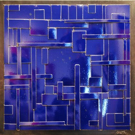Fernando Costa (AKA COSTA), ‘Composition Bleue’, 2021