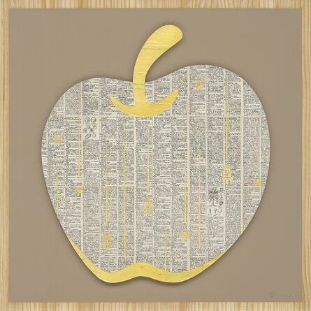 Jam WU, ‘Dictionary－Apple’, 2019
