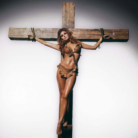 Terry O'Neill, ‘Raquel Welch on the Cross (Lifetime Edition)’, 1966