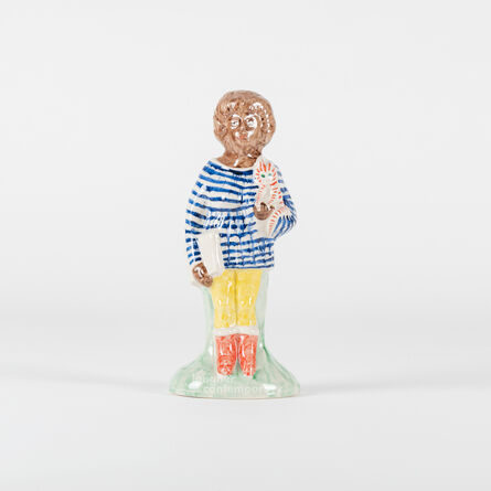 Grayson Perry, ‘Home Worker Staffordshire Figure (Design 2)’, 2021