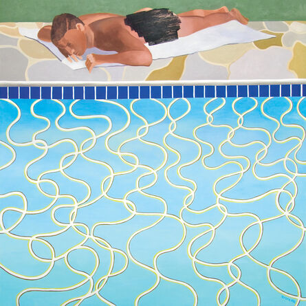 Pamela Joseph, ‘Censored The Sunbather by Hockney’, 2012