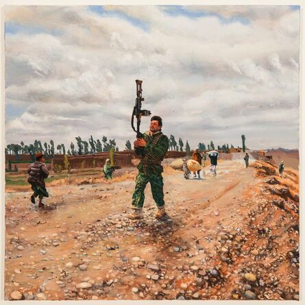 Steve Mumford, ‘Afghan Soldier’, 2016