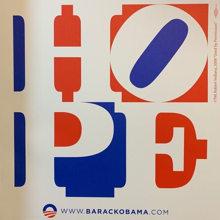 Robert Indiana, ‘Barack Obama Hope 2008 Robert Indiana Official Campaign Print "Red Edition"’, 2008