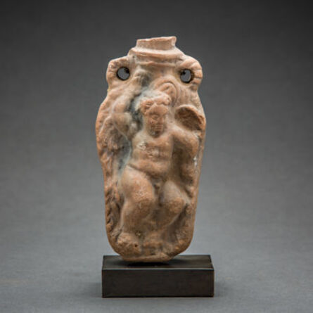 Unknown Egyptian, ‘Terracotta Eros Flask ’, 300 BCE-100 BCE