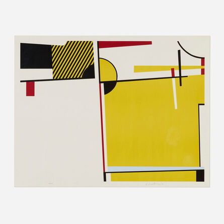 Roy Lichtenstein, ‘Bull VI (from the Bull Profile series)’, 1973