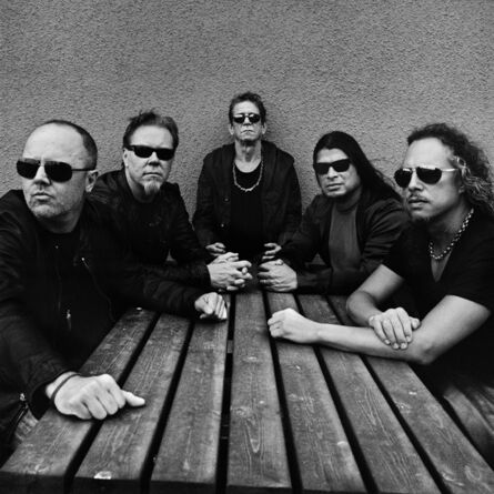 Anton Corbijn, ‘Metallica and Lou Reed’, 1993