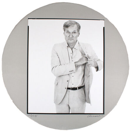 Richard Avedon, ‘Self-Portrait in a Convex Mirror’, San Francisco: Arion Press-1984.
