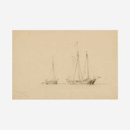 Xanthus Russell Smith, ‘Cape May Landing’, 1869