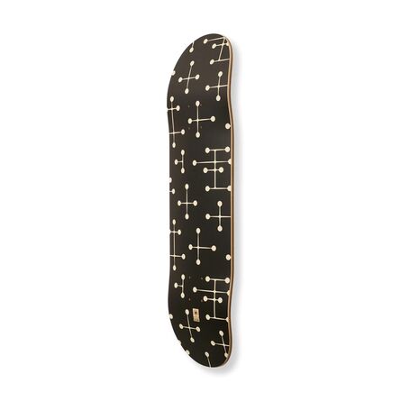 Charles and Ray Eames, ‘Eames Dot Pattern ( Skateboard) ( Black )’, 2023