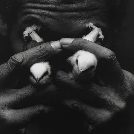 Mario Cravo Neto, ‘Homem com lagrimas de passaro (Man with Bird Tears)’, 1982