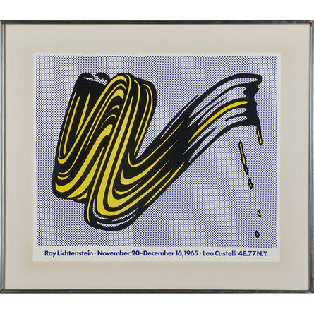 Roy Lichtenstein, ‘Brush Stroke’, 1965