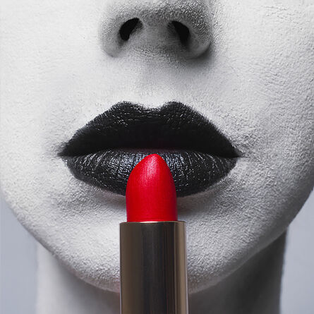 Tyler Shields, ‘Red Lipstick’, 2019