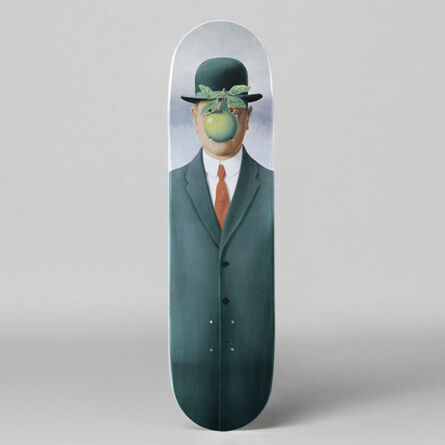 René Magritte, ‘Le fils de l'homme Skateboard Deck by René Magritte’, 2018