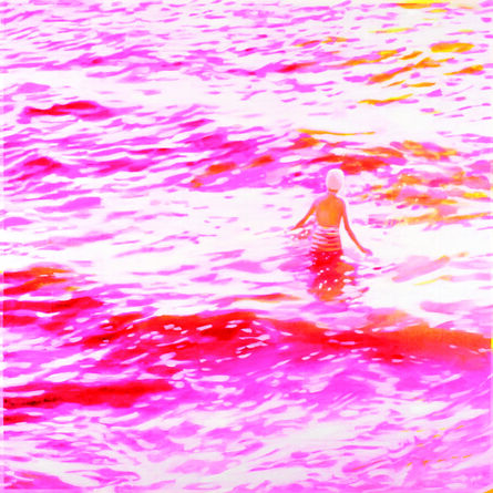 Isca Greenfield-Sanders, ‘Wading (Pink) ’
