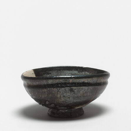 Shiro Tsujimura, ‘Black raku tea bowl (kuro raku chawan)’, 1993