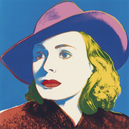 Andy Warhol, ‘Ingrid Bergman, With Hat (FS II.315) ’, 1983