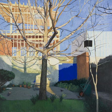 Kristin Headlam, ‘The Blue Square: Landscape with Birds’, 2013