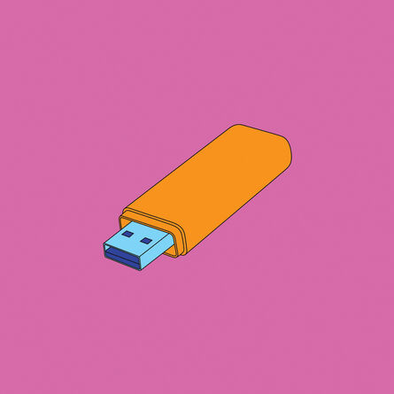 Michael Craig-Martin, ‘Objects of Our Time: Memory Stick’, 2014