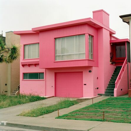Jeff Brouws, ‘Flamingo Fever, Daly City, California’, 1991