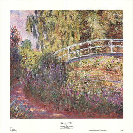 Claude Monet, ‘Japanese Bridge’, 1990