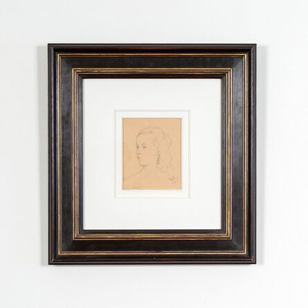 Balthus, ‘Portrait de Laurence Reverdin’, 1947