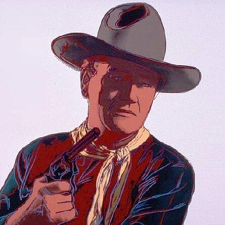 Andy Warhol, ‘John Wayne’, 1986