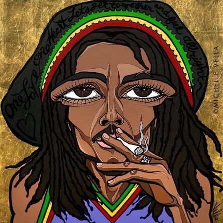 Michelle Vella, ‘Bob Marley, “One Love”’, 2018