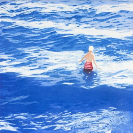 Isca Greenfield-Sanders, ‘Wading II (Blue) ’, 2012