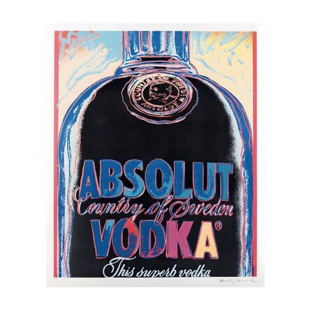Andy Warhol, ‘Absolut Vodka’, 1985