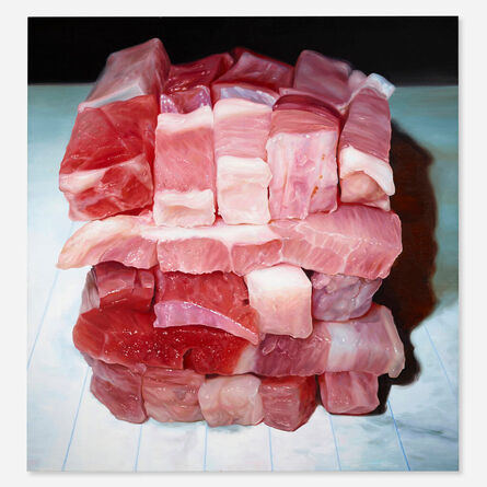 Cindy Wright, ‘Bacon Cube 3’, 2005